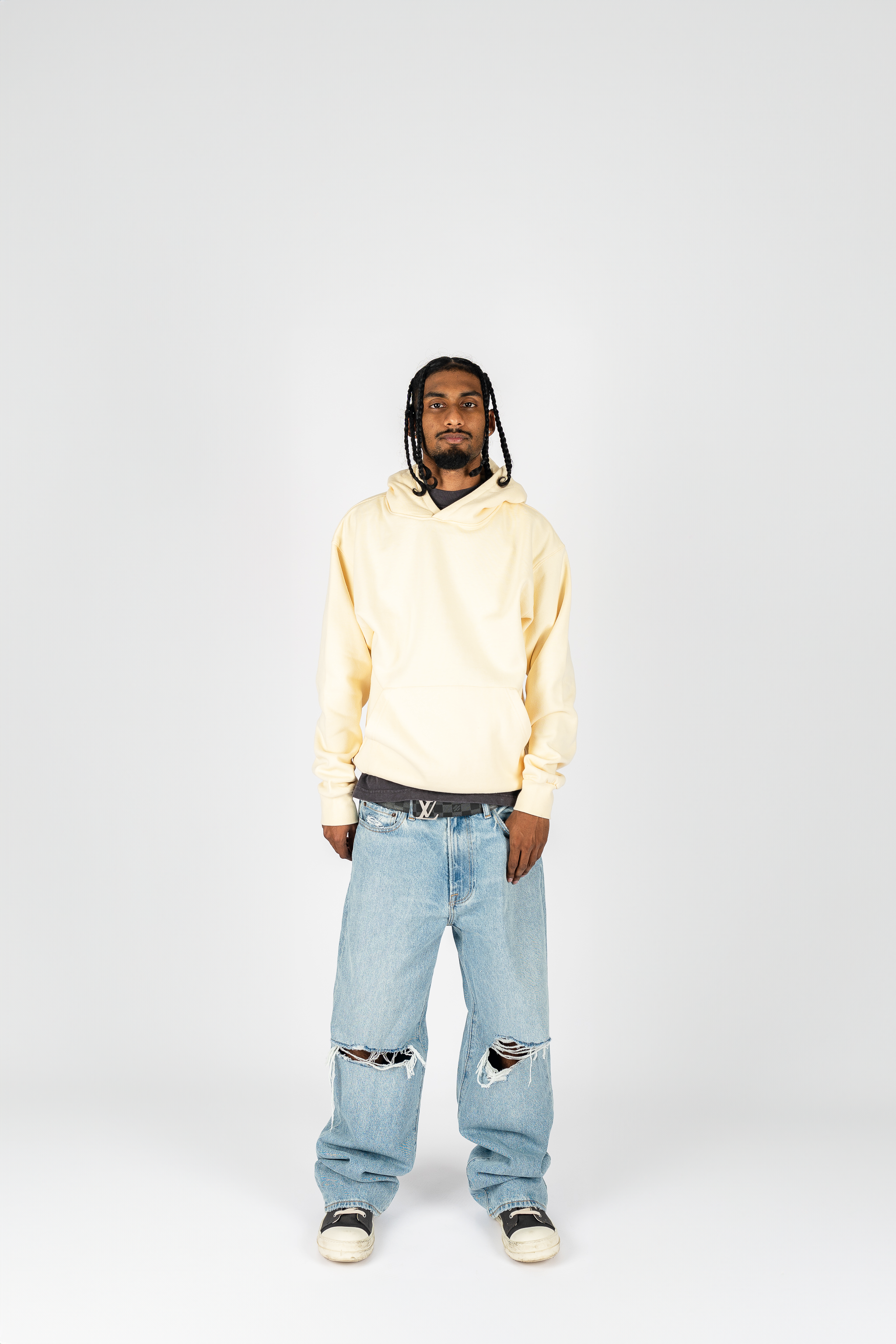 Relaxed Luxury Essential Hoodie.